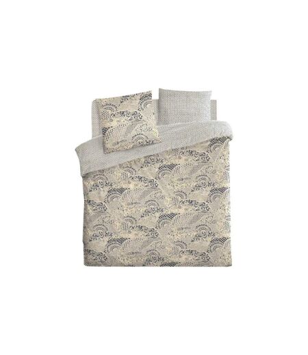 Parure de Lit 3 Pièces Naoki 240x220cm Beige