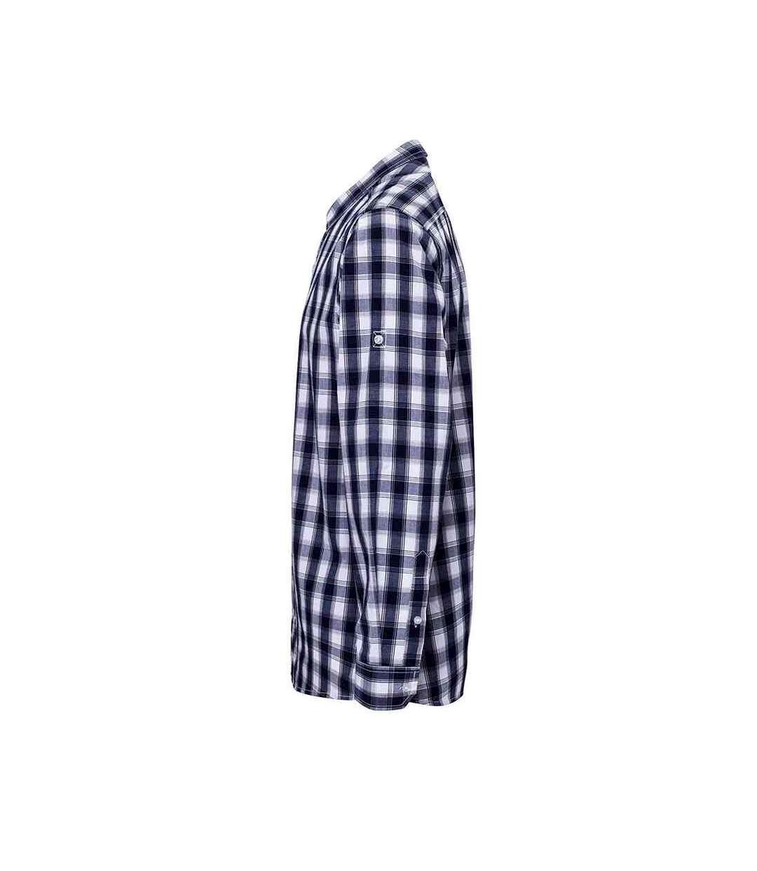 Chemise mulligan homme blanc / bleu marine Premier Premier