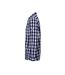 Chemise mulligan homme blanc / bleu marine Premier