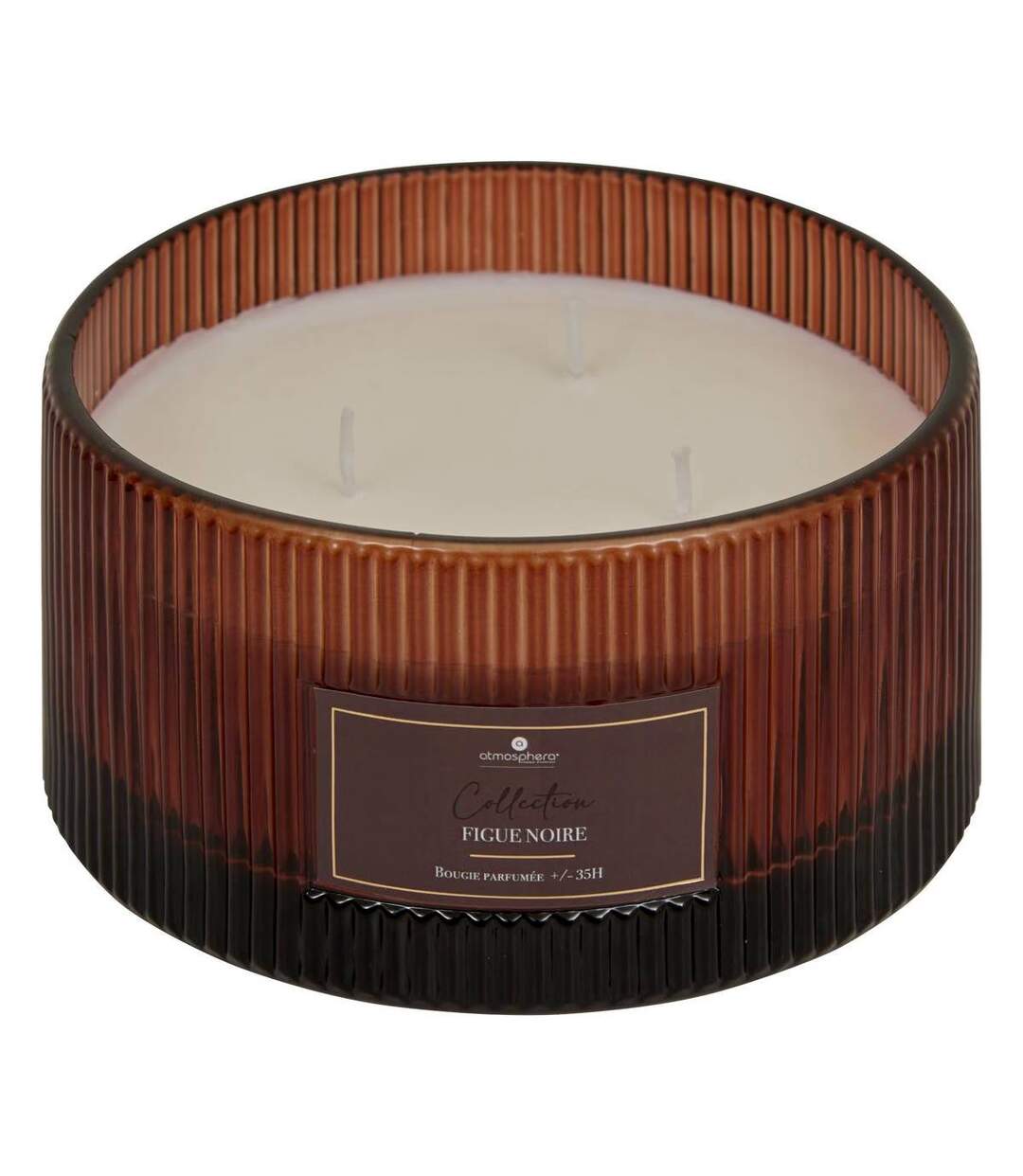 Bougie Parfumée en Verre Albie 635g Figue Noire-1