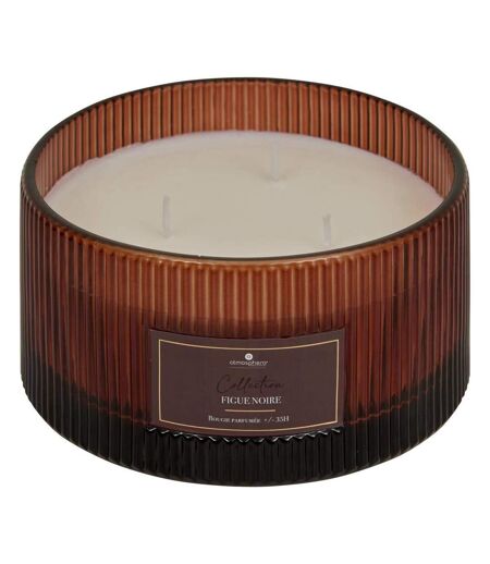 Bougie Parfumée en Verre Albie 635g Figue Noire