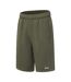 Mens Fleece Shorts Khaki Green Slazenger-3