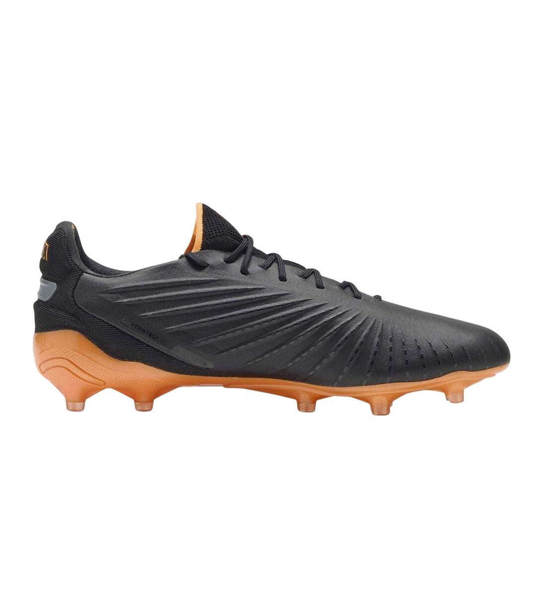 Chaussures De Foot Pour Terrain Ferme King Ultimate Homme Noir Orange Puma-1