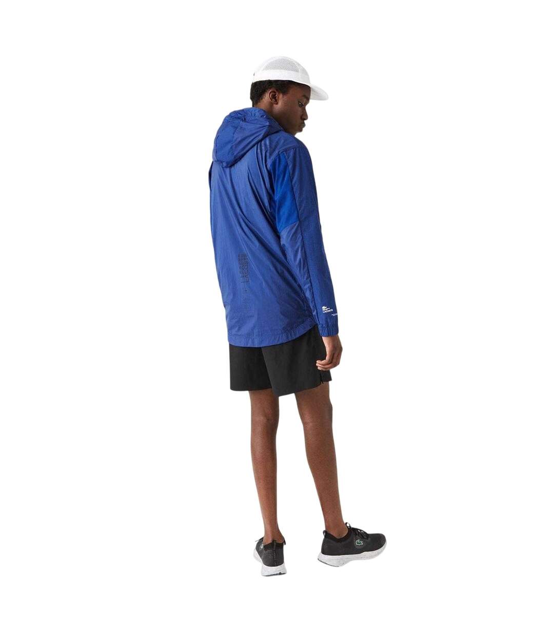Coupe-vent Block Homme Bleu Lacoste-3
