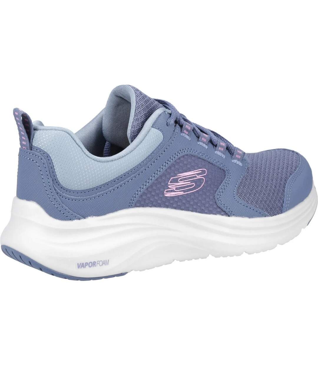 Womens/ladies vapor foam trainers slate pink Skechers-2