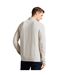 Mens Karpol Quarter Zip Regular Long-sleeved Polo Shirt Natural Ted Baker-3