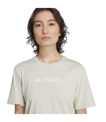 T-shirt Motif/style Classique Terrex Femme Sauge Adidas