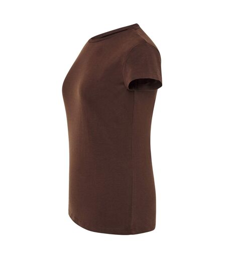T-shirt Comfort Femme Chocolat JHK