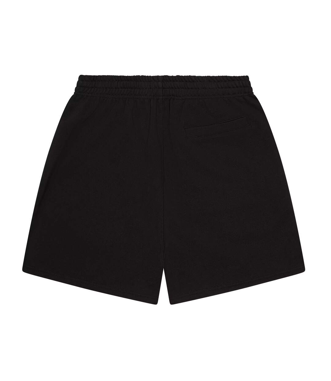 Mens Fleece Shorts Black No Fear-2