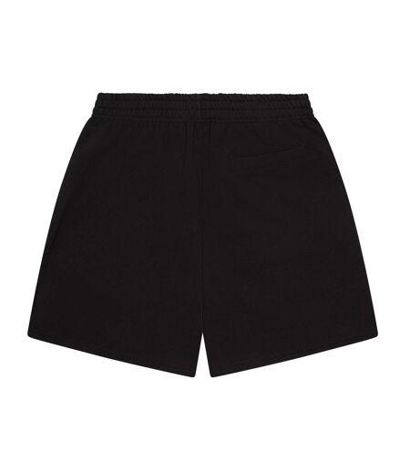 Mens Fleece Shorts Black No Fear