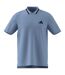 Polo Motif/style 3 Rayures Homme Bleu Pâle Bleu Adidas-1
