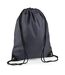 Sac à cordon premium taille unique gris foncé Bagbase-1