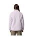 Womens/ladies Full Zip Fleece Jacket Lavender Columbia-3