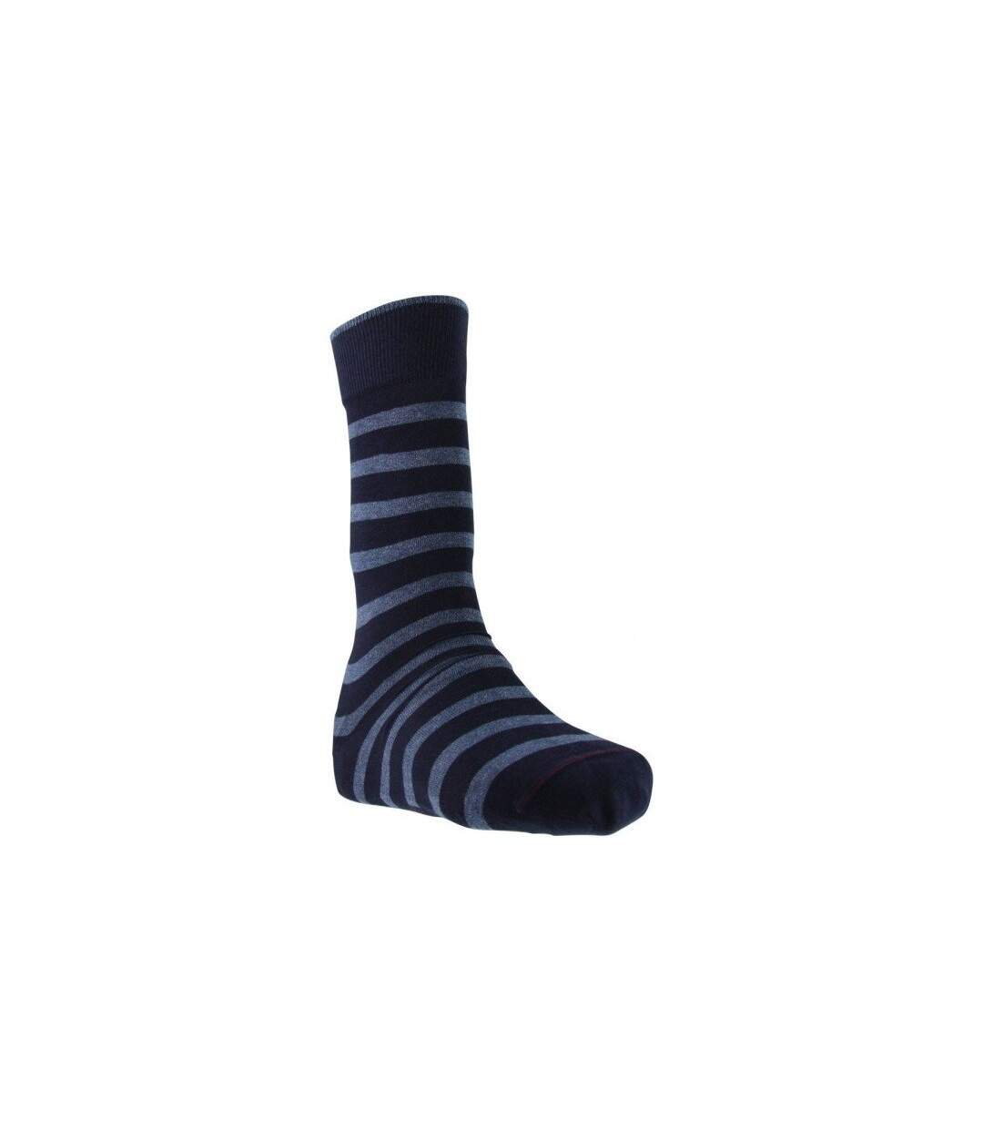 LABONAL Chaussettes Homme Coton MARIN Marine