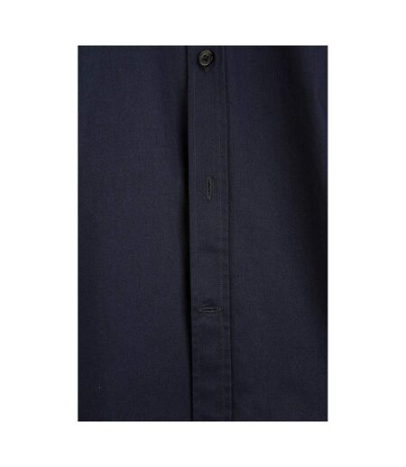 B&C Mens Sharp Twill Short Sleeve Shirt / Mens Shirts (Navy Blue) - UTBC114