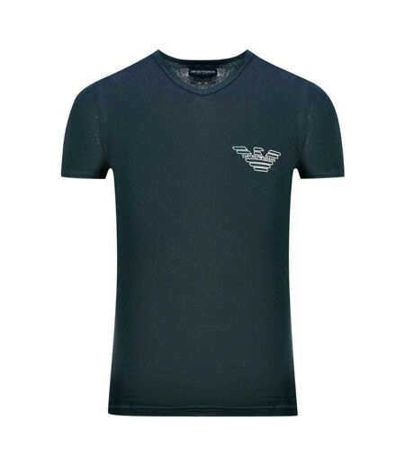 T-shirt Motif/style Logo Homme Noir Emporio Armani