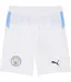 Mens 2025/2026 Manchester City Fc Home Shorts White Puma-2
