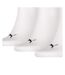 Pack Of 3  Unisex Adult Quarter Training Ankle Socks  White Puma-3
