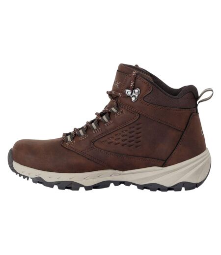 Womens/ladies Amble Waterproof Walking Boots Chestnut Taupe Regatta
