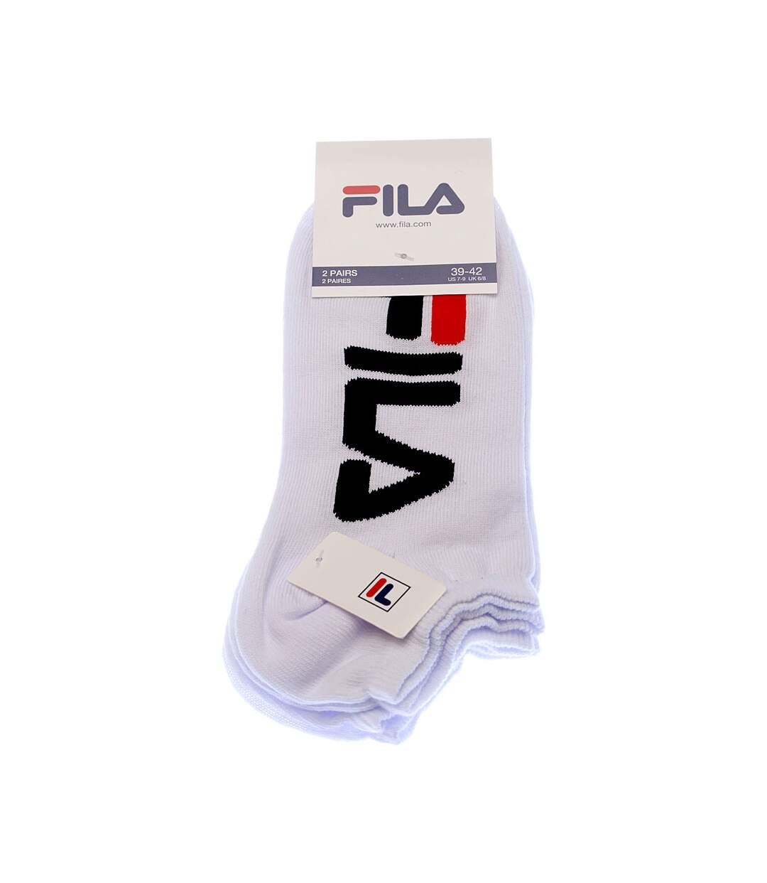 Chaussette Mini-chaussettes - Lot de 2 - Coton - Blanc-1