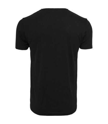 Mens The Natural Beauty Butterfly T-shirt Noir Mister Tee