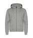 Veste À Capuche Miami Homme Gris Chiné Clique-1