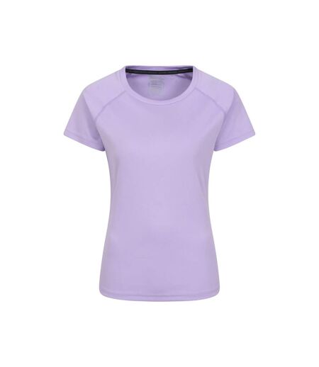 T-shirt endurance femme lilas Mountain Warehouse