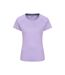 T-shirt endurance femme lilas Mountain Warehouse-2