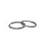 Parures Chic Circle Hoop, Cristal d'Autriche-3
