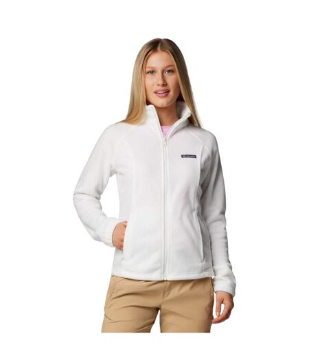Womens/ladies Benton Full Zip Fleece Jacket White Columbia