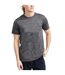 Craft Mens ADV Charge Melange Short-Sleeved T-Shirt (Black)