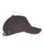 Casquette De Baseball Long Beach Violet Foncé SOLS-3