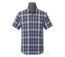 K-DRAN TABACGT3P - Chemisettes manches courtes violette pour homme en mélange coton-polyester-3
