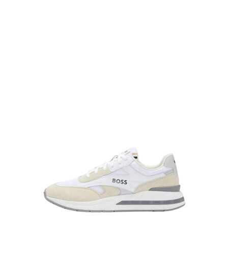Baskets Course À Pied Kurt Homme Blanc Boss