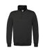 Sweat-shirt col zippé - homme - WUI22 - noir