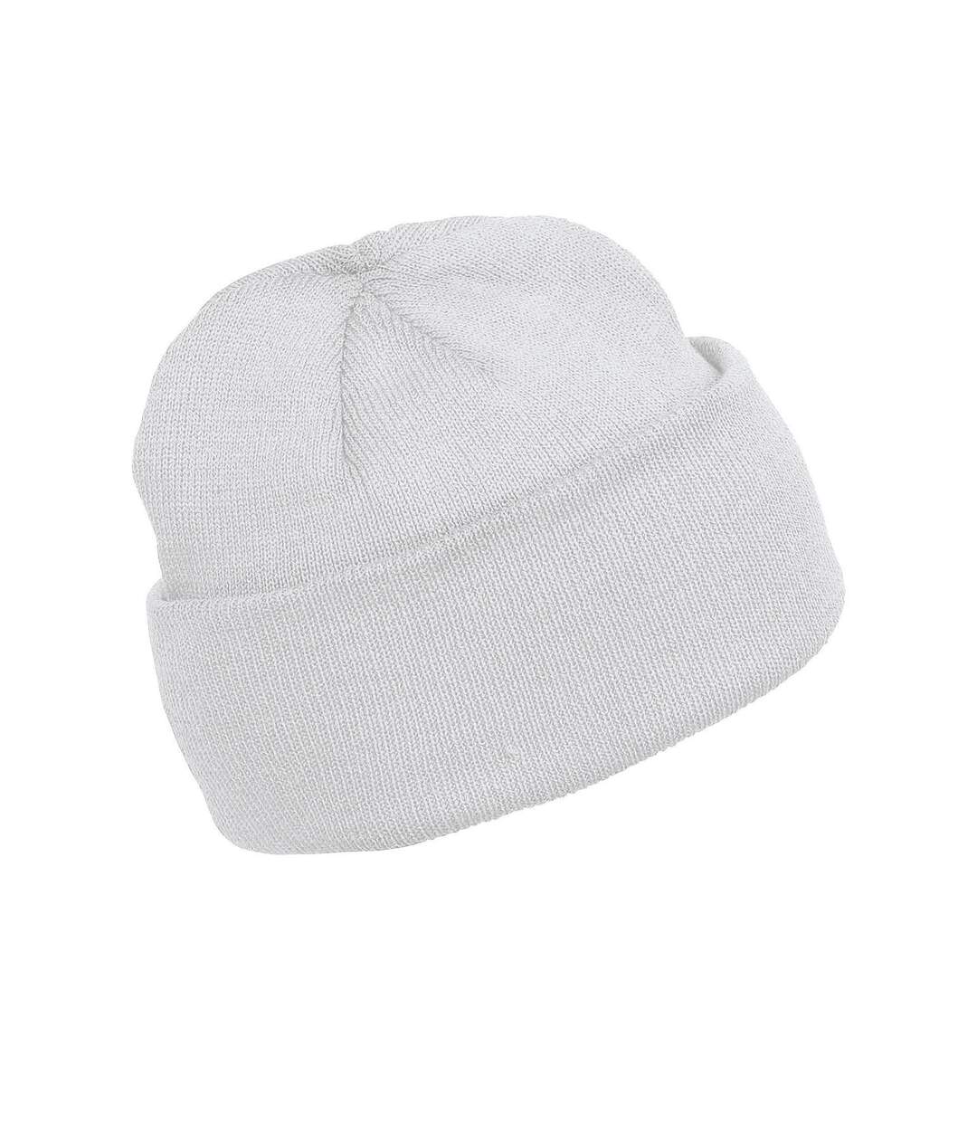 Bonnet tricoté adulte - KP031 - blanc-2