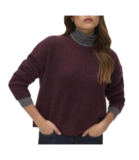 Pull prune femme vero moda besti - l