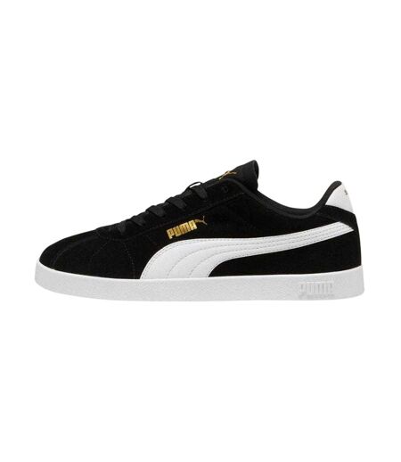 Baskets Club Homme Blanc Noir Puma