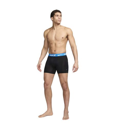 Pack Of 3  Mens Essential Micro Dri-fit Boxer Shorts  Orange Cactus Blue Nike