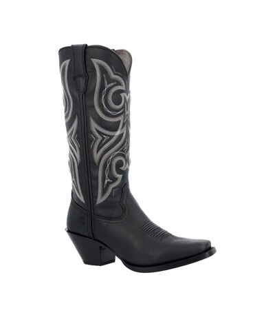 Womens/ladies Crush Cowboy Boots Black Beauty Durango