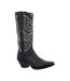 Womens/ladies Crush Cowboy Boots Black Beauty Durango-1