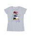 Disney T-shirt en coton Minnie Mouse et Daisy Femme/Ladies (Gris sportif) - UTBI33596-1