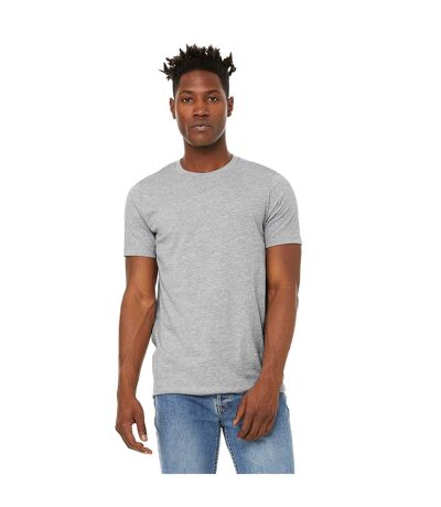 T-shirt Adulte Gris Clair Chiné Bella + Canvas
