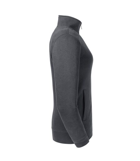 Veste De Survêtement Authentic Femme Gris Foncé Uni Russell