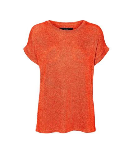 T-Shirt Orange Femme Vero Moda Brianna
