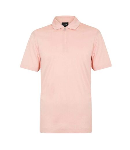 Polo Motif/style Logo Homme Rose Clair Boss