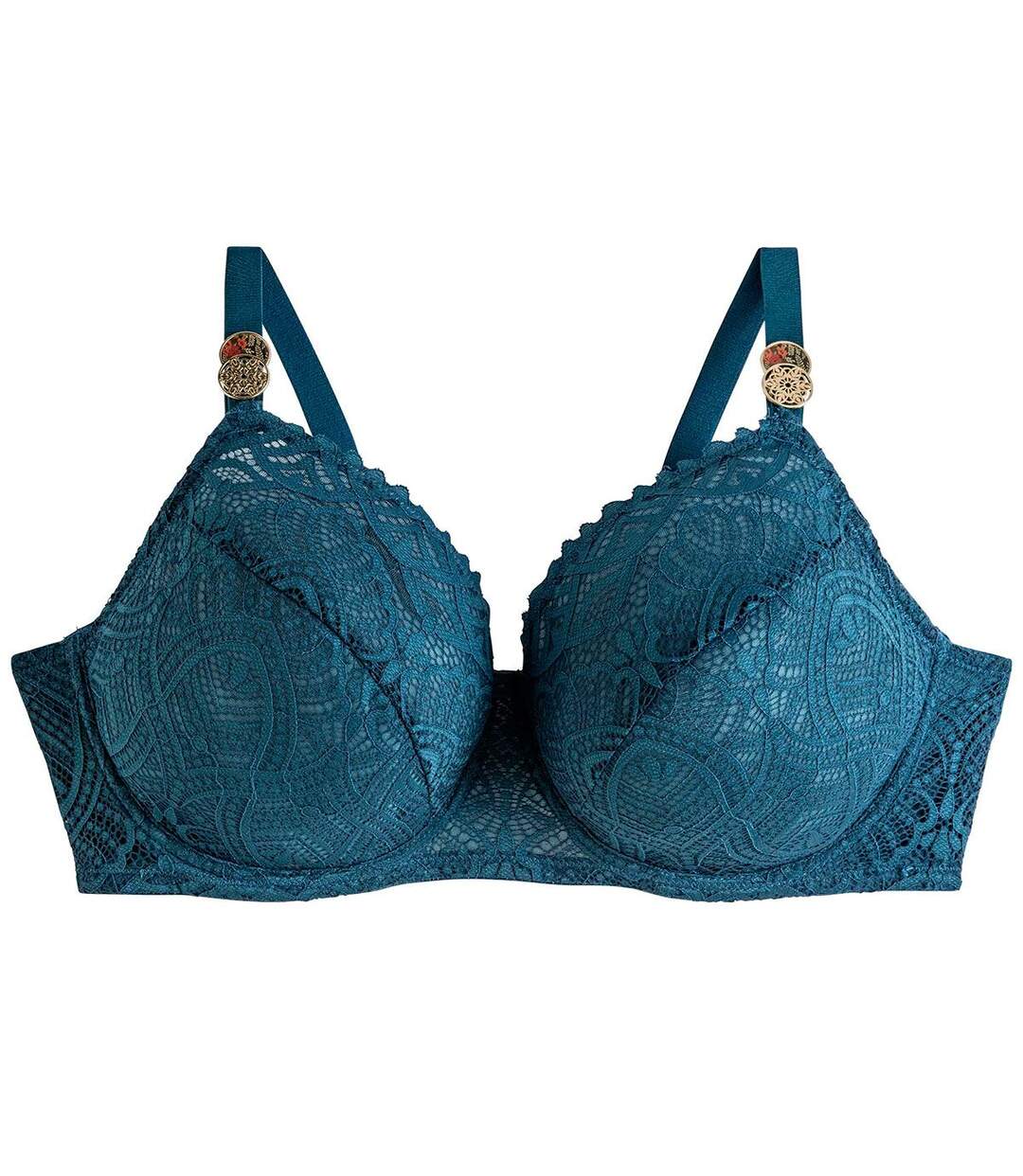 Soutien-gorge à armatures grand maintien bleu Paprika