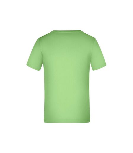 T-shirt active enfant vert citron James and Nicholson