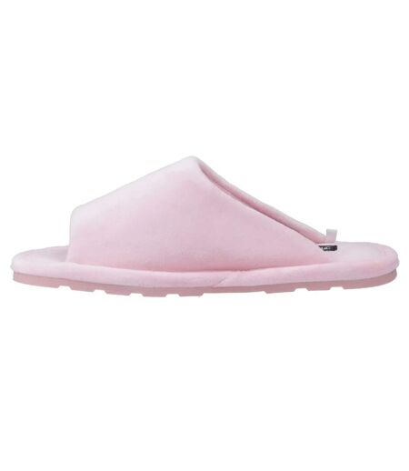 Womens/ladies vivien padded slippers almond blossom Juicy Couture