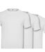 Lot De 3  T-shirt Pour Hommes Blanc Build Your Brand-2